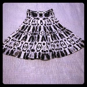 BCBG Maxazria print skirt!